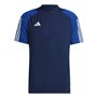 Maillot de Football à Manches Courtes pour Homme Adidas Tiro 23 Competition Bleu