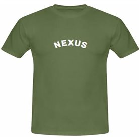 T-shirt à manches courtes homme Nexus PALAU Blanc Marron Vert