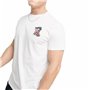 T-shirt à manches courtes homme Snatch & Clash Reckless Blanc