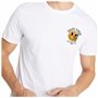 T-shirt à manches courtes homme Snatch & Clash Death Inside Blanc