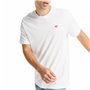 T-shirt à manches courtes homme Snatch & Clash Bear Pocket Blanc