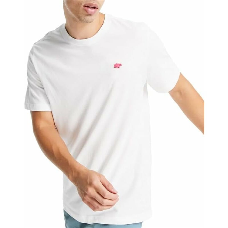 Image secondaire de T-shirt à manches courtes homme Snatch & Clash Bear Pocket Blanc
