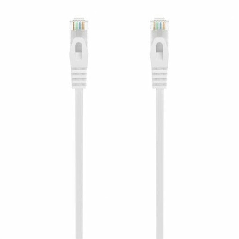 Câble RJ45 Catégorie 6 UTP Rigide Aisens 1 m Blanc