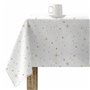 Nappe enduite antitache Belum Christmas Blanc Doré 250 x 150 cm