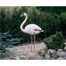 Cigogne en résine - Hauteur 90 cm - Décoration de jardin UBBINK