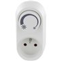 Prise dimmer - CHACON - 54041 - Blanc - 200W - Compatible LED et incandescentes