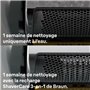 Recharges 3-en-1 - BRAUN - ShaverCare - Pour Stations SmartCare, Nettoyage Hygiénique - Pack de 6