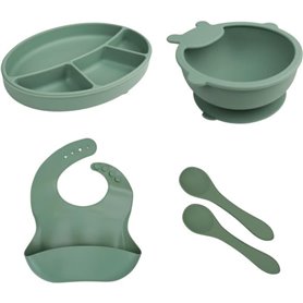 PACK REPAS SILICONE - VERT CACTUS