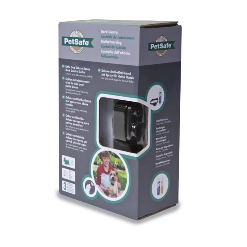 Image secondaire de PetSafe - Collier anti aboiement Deluxe a Spray pour Petit Chien - Etanche - Recharge Inodore