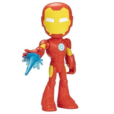 Spidey Figurine Iron Man 22 cm, Jouet pour enfants, des 3 ans, Hasbro Marvel Spidey et Ses Amis Extraordinaires