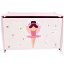 Coffret a jouets en bois - Danseuse Ballerine - FUN HOUSE - H.40 x L.58 x P.36 cm