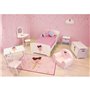 Coffret a jouets en bois - Danseuse Ballerine - FUN HOUSE - H.40 x L.58 x P.36 cm