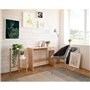 Bureau Fritz 30 - 1 tiroir - Décor chene sonoma - 89 x 74 x 40 cm