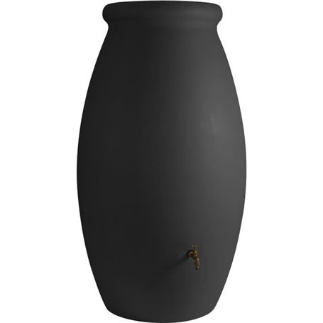 Récupérateur d'eau Jarre rotomoulé - BELLI - 1000 L - Anthracite