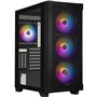 Boîtier PC - BITFENIX - Graph ARGB - Moyen tour - ATX - Noir - 4 ventilateurs A-RGB