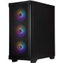 Boîtier PC - BITFENIX - Graph ARGB - Moyen tour - ATX - Noir - 4 ventilateurs A-RGB