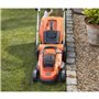 BLACK+DECKER Tondeuse 18V BCMW3318L2-QW 33 cm - Jardin Jusqu'a 350 m² - 35 L avec 2 Batteries et 1 Chargeur