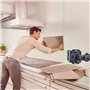 Laser lignes Bosch - Quigo Green (Livré avec 2 piles, une pince universelle MM2 et 1 adaptation de fixation)