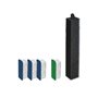 CIANO, Aquarium Consommables - Cartouches de Filtration de Rechange pour Filtre d'Aquarium- Pack 3 mois, Taille L - Eau Cristall