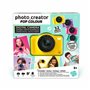 Canal Toys - Photo Creator -Appareil Photo Numérique Pop Couleur Jaune- Avec carte SD 8Go incluse - CLK 040