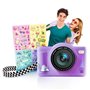 Canal Toys - Photo Creator -Appareil Photo Numérique Pop Couleur Violet- Avec carte SD 8Go incluse - CLK 041