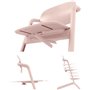 CYBEX - Chaise haute évolutive - Pack 3 en 1 -  LEMO 2 - Rose - Réglable en hauteur et en profondeur - Set bébé inclus