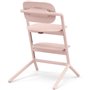 CYBEX - Chaise haute évolutive - Pack 3 en 1 -  LEMO 2 - Rose - Réglable en hauteur et en profondeur - Set bébé inclus