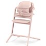 CYBEX - Chaise haute évolutive - Pack 3 en 1 -  LEMO 2 - Rose - Réglable en hauteur et en profondeur - Set bébé inclus