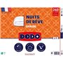 DODO - Couette extra chaude - NUITS DE REVE - 220 x 240 cm - 400gr/m² - Blanc