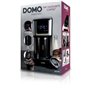 Cafetiere filtre - DOMO - DO733K - 900 W - 4 a 10 tasses - Ecran LCD - 3 intensités - Noir