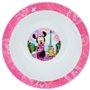 Lot Vaisselle Disney Minnie - FUN HOUSE - 006377 - Verre, Assiette Creuse, Assiette Plate, Gourde, Boîte Goûter et Couverts