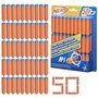 Nerf N Series Recharge de 50 fléchettes N1, Fléchettes en mousse compatibles avec les blasters Nerf N Series, Jouet pour enfants