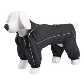 KERBL Manteau de pluie impérméable Manchester S - 35cm pour chien - Noir