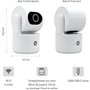 Caméra de surveillance - KONYKS - CAMINI CARE 2 - Intérieur - Wifi avec sirene et bouton d'appel vidéo