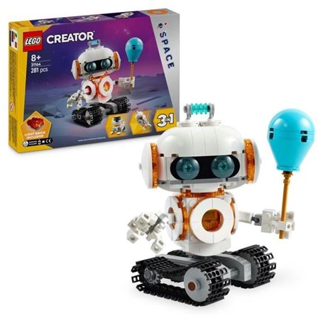 LEGO Creator 31164 3-en-1 Le robot de l'espace - Jeu de construction pour garçon des 8 ans