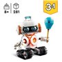 LEGO Creator 31164 3-en-1 Le robot de l'espace - Jeu de construction pour garçon des 8 ans