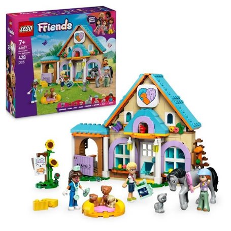 LEGO Friends 42651 La clinique vétérinaire pour chevaux et animaux de compagnie - Jouet