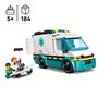 LEGO City 60451 L'ambulance de secours - Jouet de construction pour garçon des 5 ans