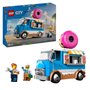 LEGO City 60452 Le food-truck de donuts - Jouet de construction pour garçon des 5 ans