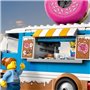 LEGO City 60452 Le food-truck de donuts - Jouet de construction pour garçon des 5 ans