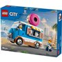 LEGO City 60452 Le food-truck de donuts - Jouet de construction pour garçon des 5 ans