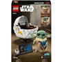 LEGO Star Wars : The Mandalorian 75403 Grogu et son landau - Jeu de construction 10 ans