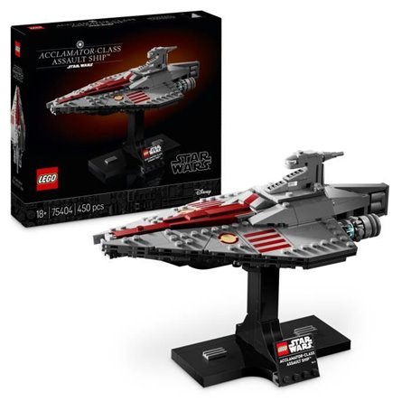 LEGO Star Wars 75404 Le transport d'assaut de classe Acclamator - Maquette pour adulte