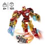 LEGO Marvel 76307 Le robot d'Iron Man contre Ultron - Jouet avec super héros des 6 ans