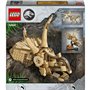 LEGO Jurassic World 76969 Les fossiles de dinosaures : le crâne du tricératops - Jeu 9 ans