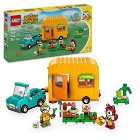 LEGO Animal Crossing 77054 Caravane et stand de jardinage de Racine - Jouet voiture