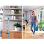 Set balai serpillere seau essoreur Clean Twist Disc Mop Ergo 52101 Leifheit, tete serpilliere a franges, nettoyeur sol sans effo