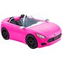 Barbie - Voiture Cabriolet de Barbie - Véhicule poupée mannequin - Des 3 ans HBT92