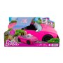 Barbie - Voiture Cabriolet de Barbie - Véhicule poupée mannequin - Des 3 ans HBT92