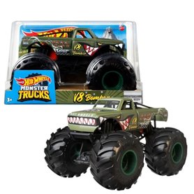 Hot Wheels - Monster Truck 1:24 (Modele aléatoire) - Petite Voiture - 3 ans et + - Hot Wheels - FYJ83